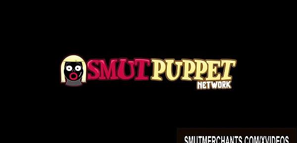  Smut Puppet - Blonde Cuties Gorging Themselves on Hard Cock Compilation 6